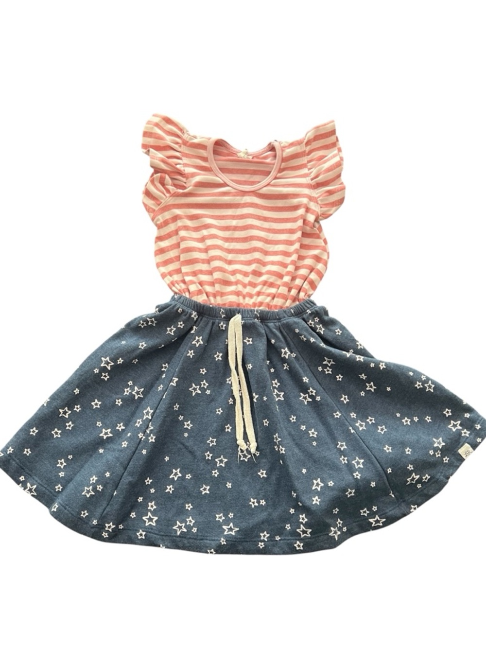 Lulu + Roo Little Road Co dress
Red White and Blue size 5t girls